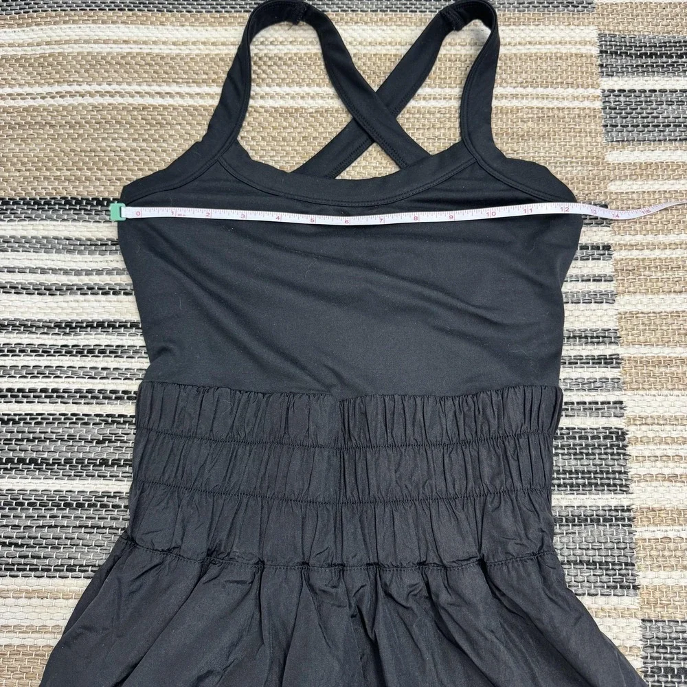 Free‎ People FP Movement The Way Home Skortsie Women's Small Black Activewear